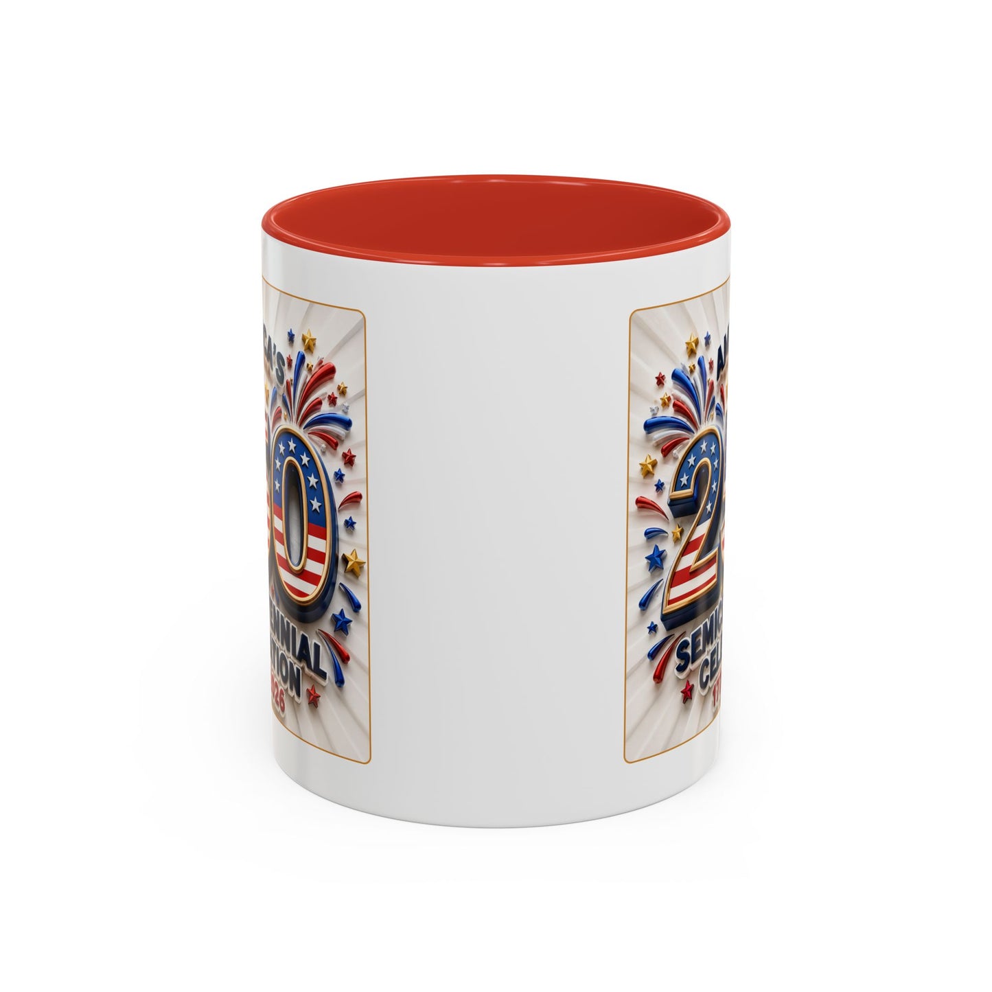 America’s Semicentennial 1776–2026 Celebration Accent Coffee Mug