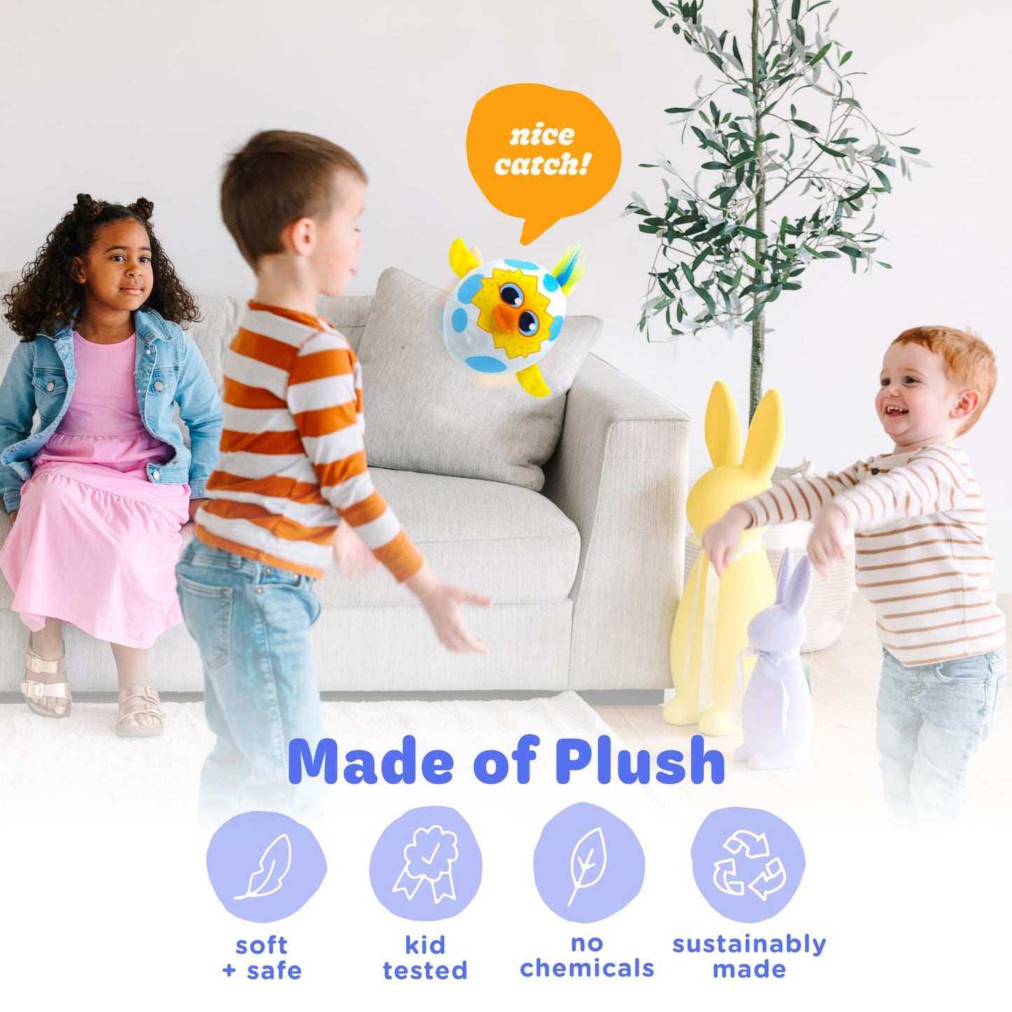 Egg Toss, Hilariously Wild and Fun Active Play Game | Easter Basket Stuffer