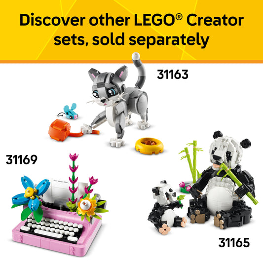 LEGO Creator 3 in 1 Cute Bunny Toy - Gift Idea for Easter