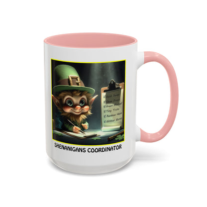 Shenanigans Coordinator St. Patrick's Day Coffee Mug