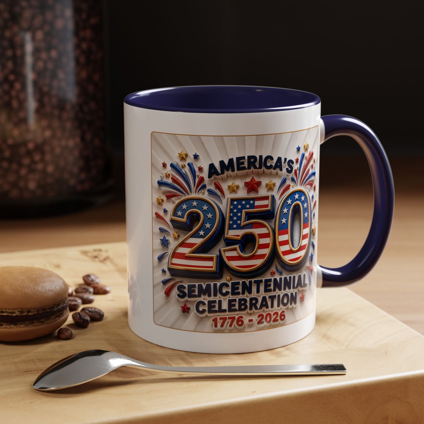 America’s Semicentennial 1776–2026 Celebration Accent Coffee Mug