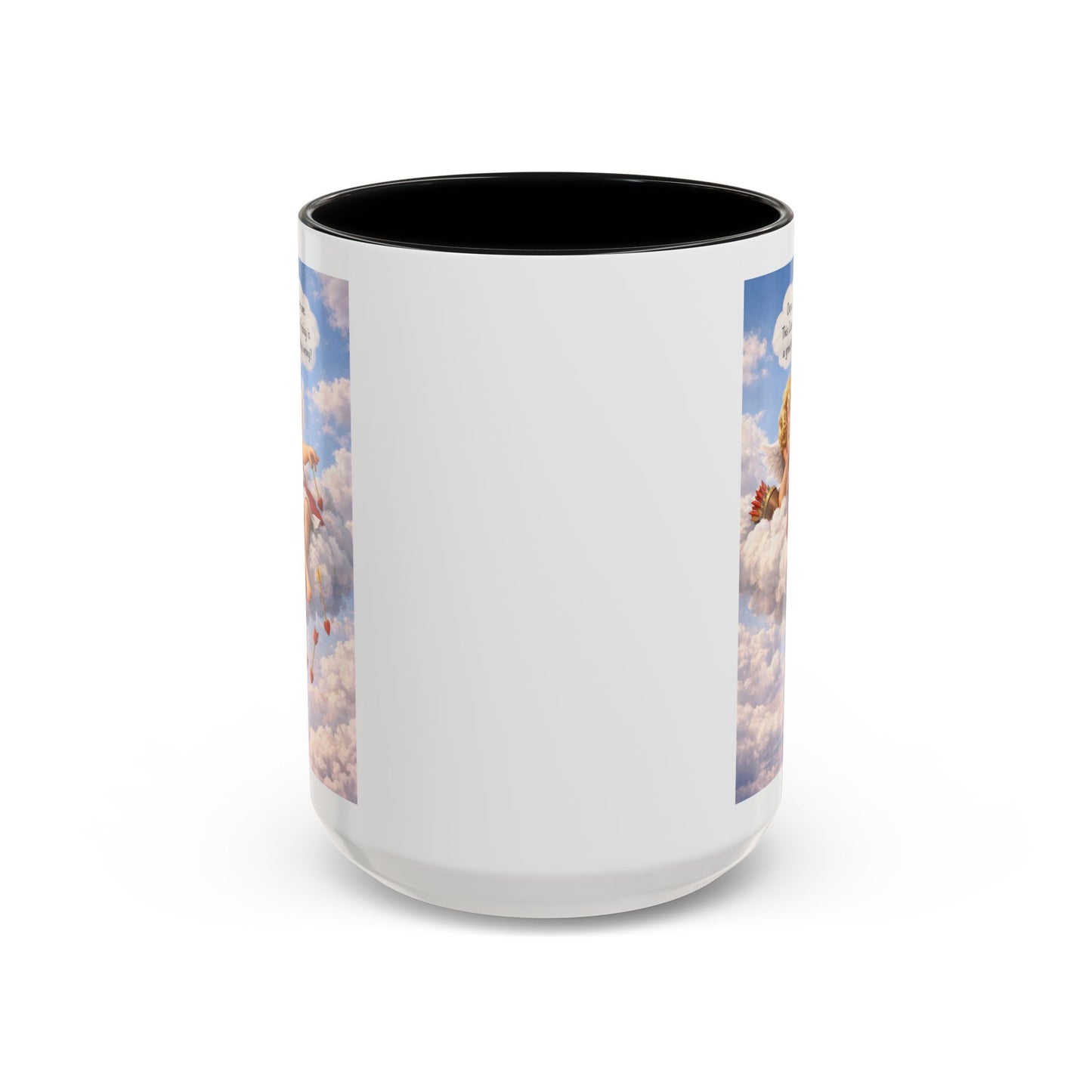 Oops, Missed Another One - Funny Cupid Coffee Mug | Casual Valentine Friday Mug | Valentine’s Day Humor Gift