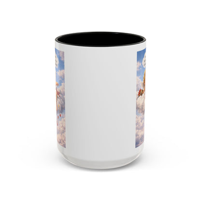 Oops, Missed Another One - Funny Cupid Coffee Mug | Casual Valentine Friday Mug | Valentine’s Day Humor Gift