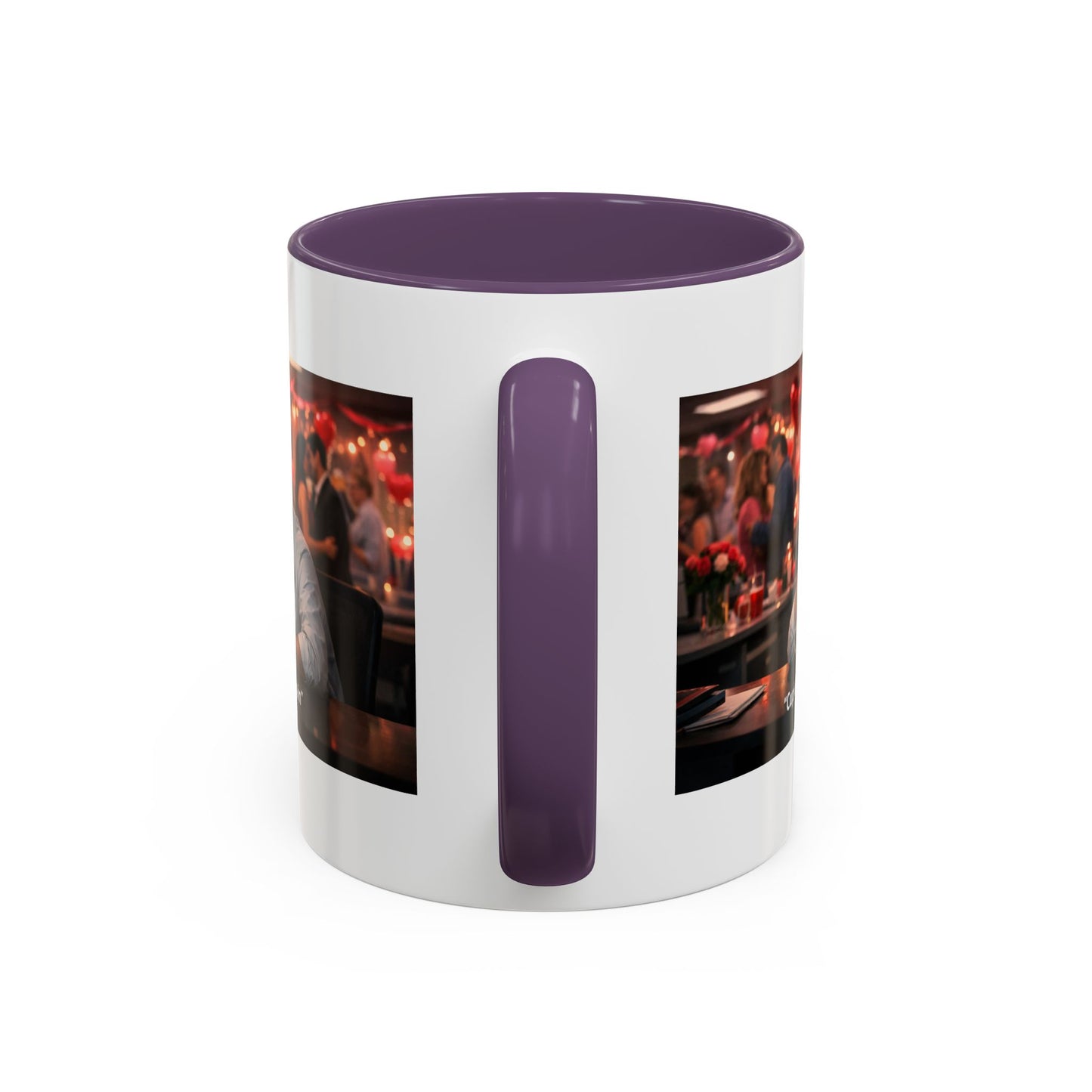 Cupid Missed… Again Funny Valentine Office Party Coffee Mug | Anti-Valentine Humorous Work Mug