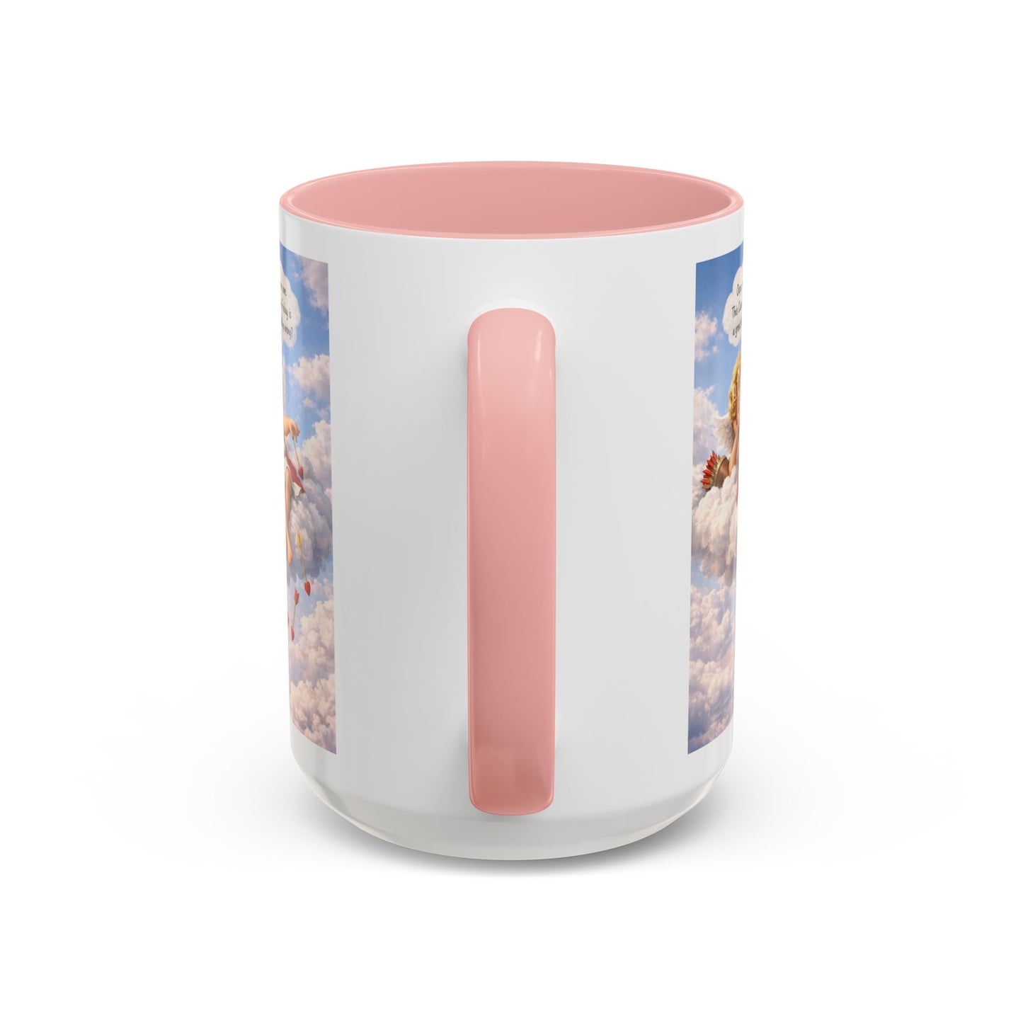 Oops, Missed Another One - Funny Cupid Coffee Mug | Casual Valentine Friday Mug | Valentine’s Day Humor Gift