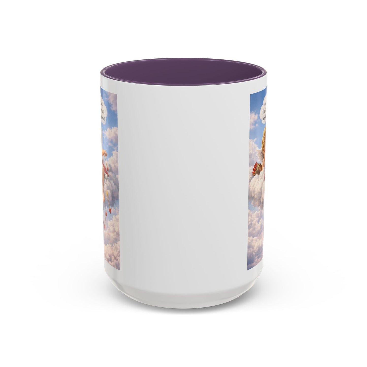 Oops, Missed Another One - Funny Cupid Coffee Mug | Casual Valentine Friday Mug | Valentine’s Day Humor Gift