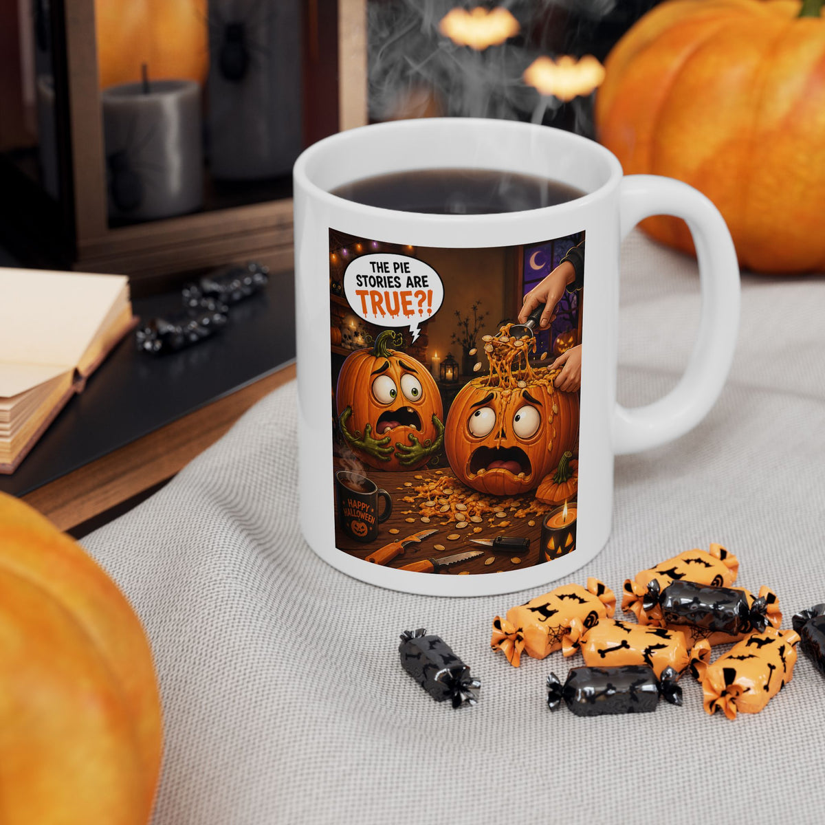 The Pie Stories Are True?! – Halloween Coffee Mug (11oz & 15oz)