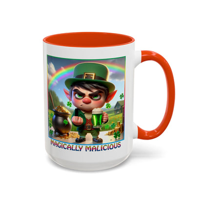 Magically Malicious St. Patrick's Day Mug - Colorful 11oz & 15oz Coffee Mugs