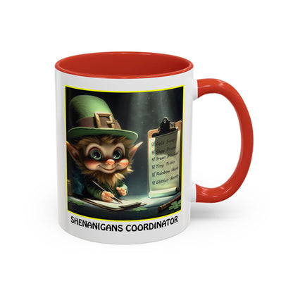 Shenanigans Coordinator St. Patrick's Day Coffee Mug